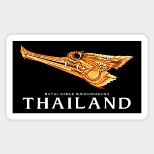 Thai Royal Barge Suphannahong Magnet